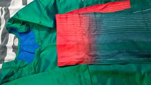 Emerald Green Kurta Set with Dupatta
