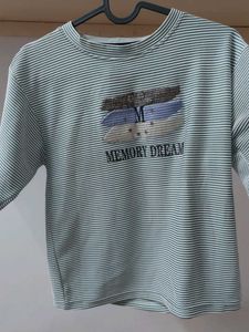 Striped Graphic T-Shirt
