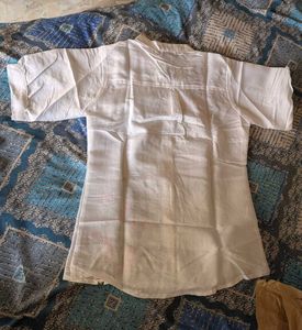 White floral Embroidered shirt 🎀❤️