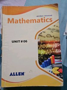 Allen Maths JEE Advanced and question banks