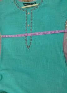 Combo Of One Kurta And Palazzo