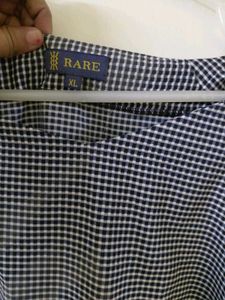 RARE Gingham Check Top