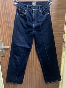 Dark Wash Wide Leg Jeans