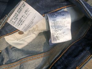 Levis RAW Blue Denim Jeans