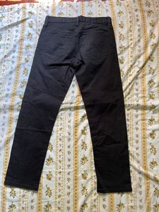 Length-35,,Classic Black Denim Jeans