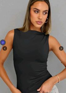 Classic Black Sleeveless Top