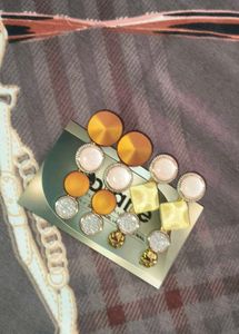 Stylish Mixed Media hair clips Set