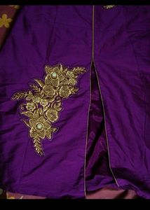 Ethnic Gown With Split+🎁