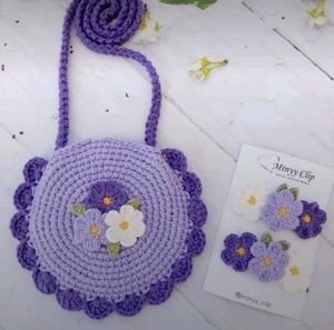 Cute Crochet Handbag