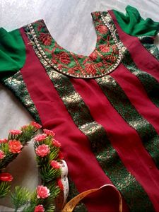 Umbrella kurta💚❤️