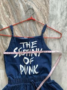 Denim Dress "The Destiny Of Punk"