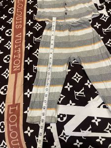 Striped Kids' Pajama Set