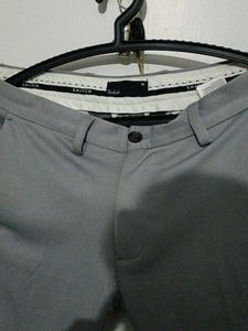 Gray Slim Fit Pants