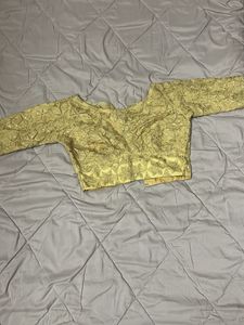 Sparkling Yellow Ethnic Blouse