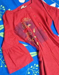 Pretty Rose Colour Kurta Top💗🎀