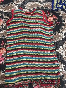 Handmade Crochet  Vest