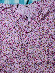 Floral Print Nightgown
