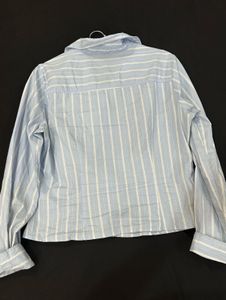 Classic Striped Button-Up Shirt