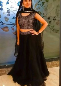 Black Lehnga
