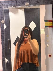 flowy Strapless and backless Top