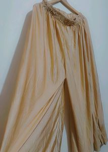 Torqoise Kurta Plazo Set For 38 Bust