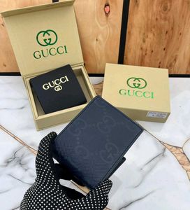 GUCCl*👉🏻*PURE LEATHER**PREMIUM WALLET*WD BOX