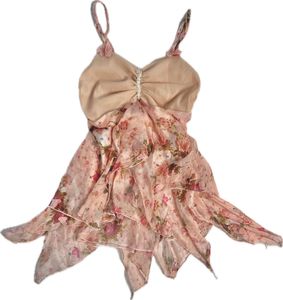 fairycore handkerchief hem top
