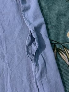 Blue Collared Kurti
