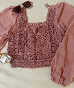 Beautiful Peach/ Mauve Colour Top