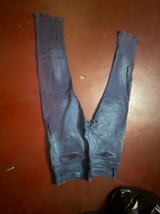 combo of 2 Men's Blue Acid Wash Jeans
