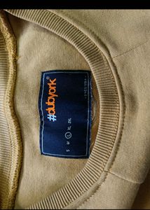 Yellow Fleece Sweatshirt