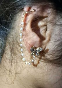 Butterfly Chain Ear Cuff