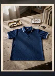Classic Navy Blue Polo Shirt