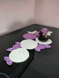 Handmade Crochet Table Runner