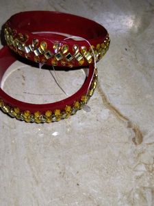 Embellished Bangles - Perfect for Festive Occasion
