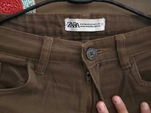 Brown cargo pants