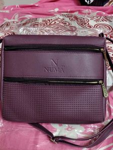 New Stylish Purple Numa Bag + 3d printed keyc