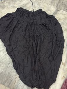 Stylish Black Dhoti Pants