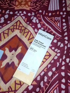 Wishcare tinted sunscreen