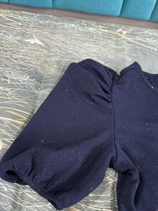 Glittery Crop Top