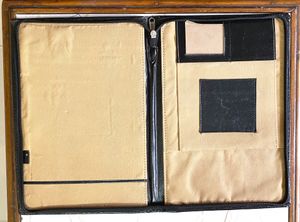 Classic Black Faux Leather Journal