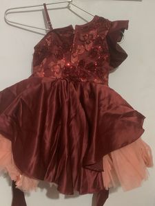 party wear baby frock