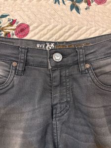 Grey Capri Shorts