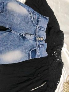 Combo Of Jeans And Top