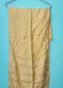 Embroidered Dress Material Fabric