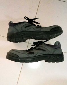 Men's Grey Work Shoes