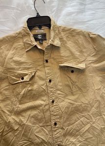 Timberland dark khaki men's shirt