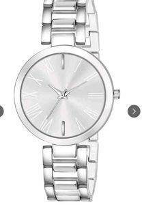 Silver Roman Numeral Watch