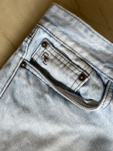Polo Ralph Lauren Distressed Light Wash Denim Jean