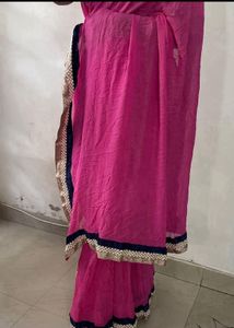 🆕Ready to Wear Heavy Designer Saree &amp; Blouse